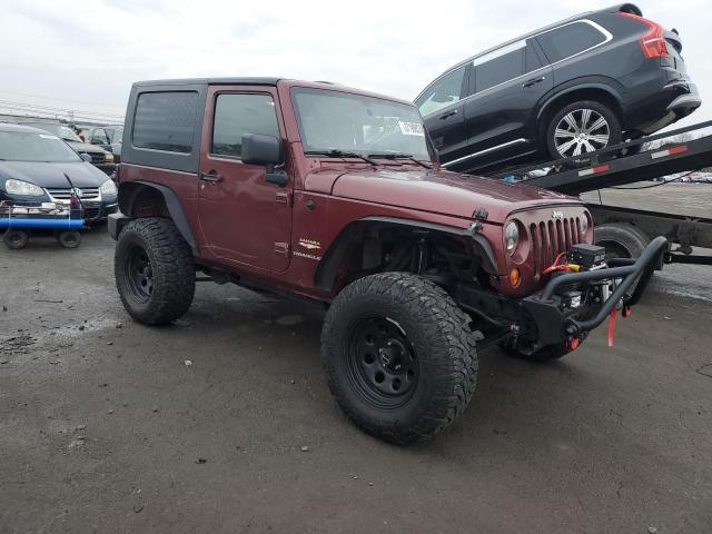 1J4FA54117L180096 - 2007 JEEP WRANGLER SAHARA MAROON photo 4