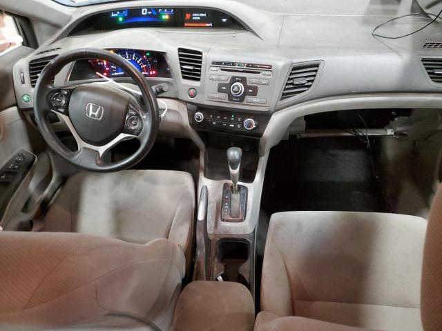 2HGFB2F54CH557966 - 2012 HONDA CIVIC LX CHARCOAL photo 8