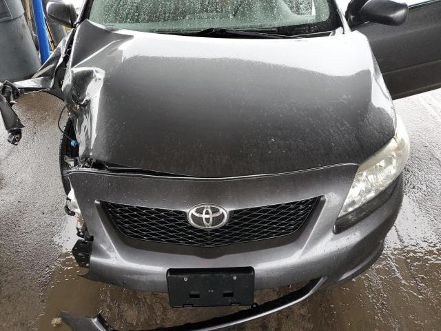 1NXBU40E69Z085234 - 2009 TOYOTA COROLLA BASE CHARCOAL photo 11