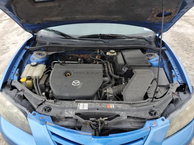 JM1BK124161468735 - 2006 MAZDA 3 S BLUE photo 11