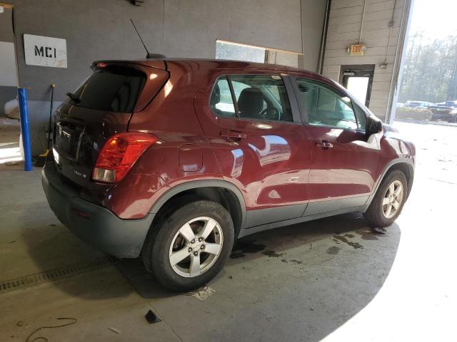 3GNCJNSB1GL277511 - 2016 CHEVROLET TRAX LS MAROON photo 3