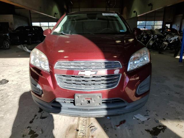 3GNCJNSB1GL277511 - 2016 CHEVROLET TRAX LS MAROON photo 5