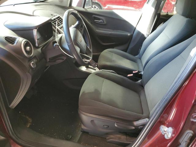 3GNCJNSB1GL277511 - 2016 CHEVROLET TRAX LS MAROON photo 7