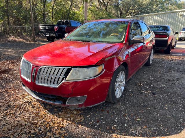 3LNHL2GC3AR621879 - 2010 LINCOLN MKZ RED photo 2