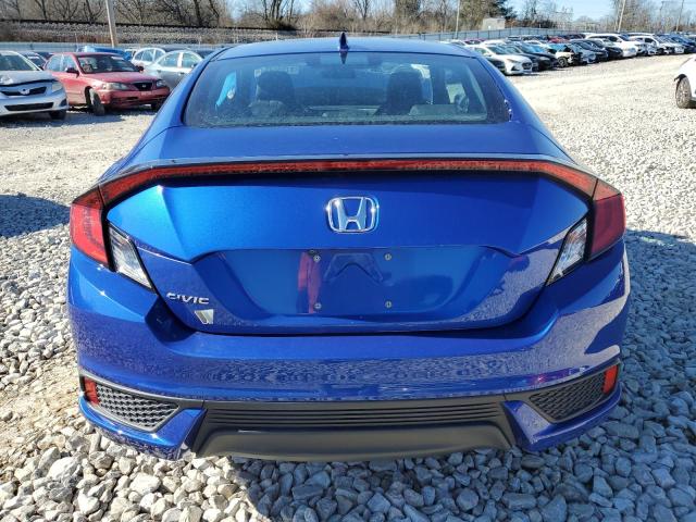 2HGFC3B34LH350226 - 2020 HONDA CIVIC EX BLUE photo 6