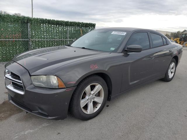 2C3CDXBG9DH663996 - 2013 DODGE CHARGER SE GRAY photo 1