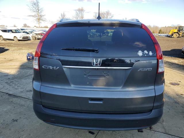 2HKRM4H74DH660314 - 2013 HONDA CR-V EXL GRAY photo 6