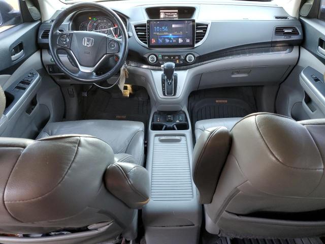 2HKRM4H74DH660314 - 2013 HONDA CR-V EXL GRAY photo 8