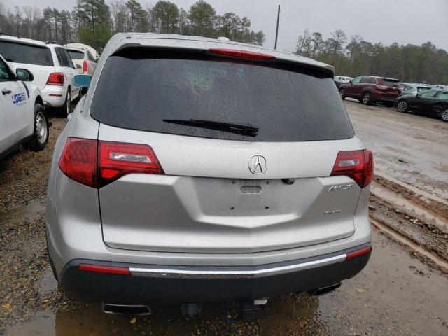 2HNYD2H38DH510156 - 2013 ACURA MDX TECHNOLOGY SILVER photo 6