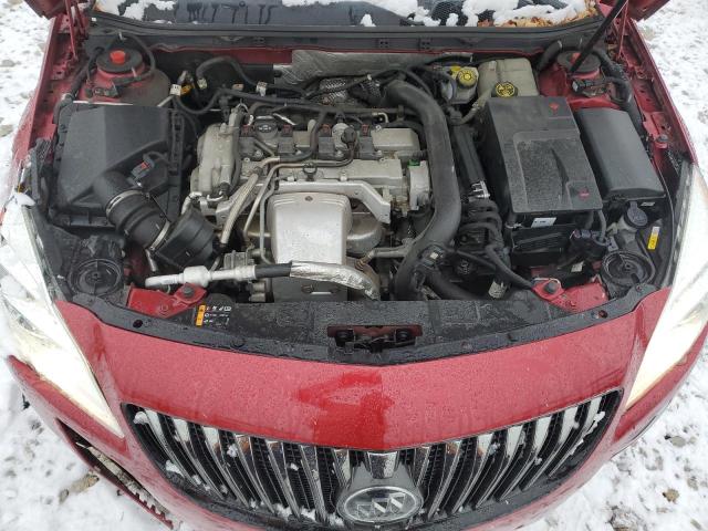 2G4GU5GX1E9150548 - 2014 BUICK REGAL GS RED photo 11