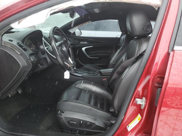 2G4GU5GX1E9150548 - 2014 BUICK REGAL GS 红色 照片 7