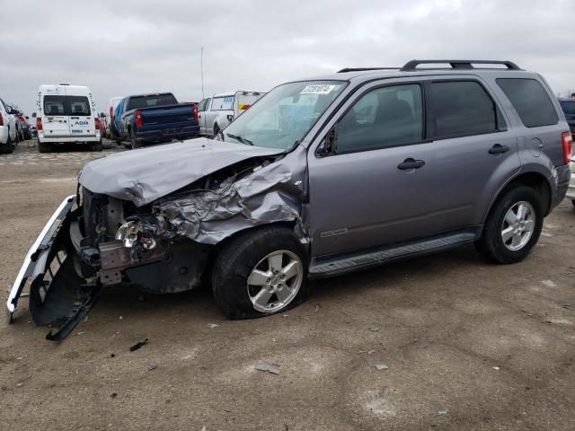 1FMCU93138KD40992 - 2008 FORD ESCAPE XLT GRAY photo 1