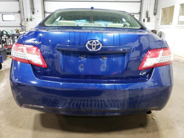 4T4BF3EK3AR058859 - 2010 TOYOTA CAMRY BASE BLUE photo 6