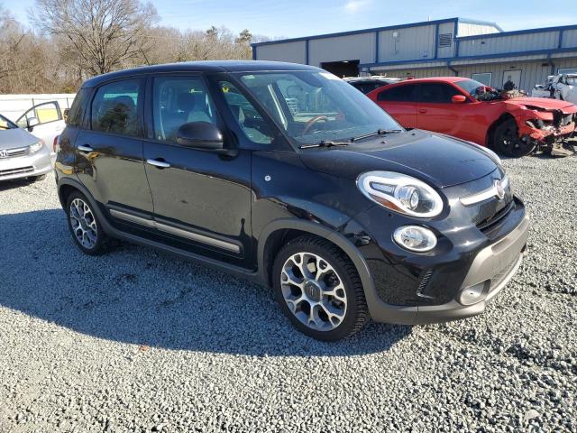 ZFBCFADH9EZ014213 - 2014 FIAT 500L TREKKING BLACK photo 4