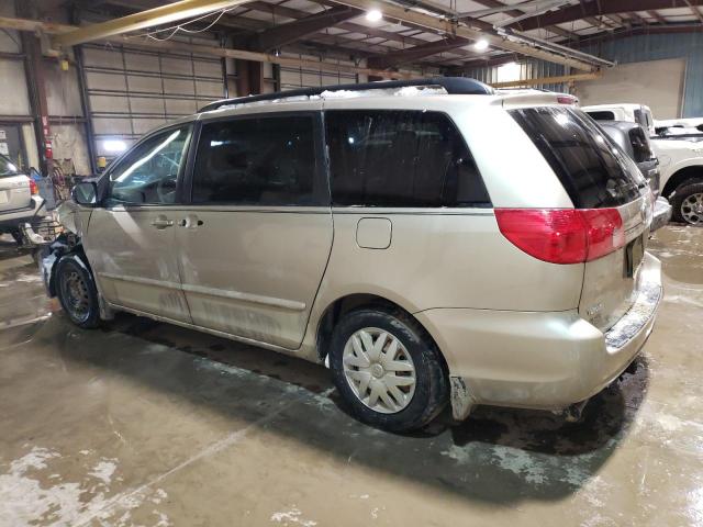 5TDZK23C27S022902 - 2007 TOYOTA SIENNA CE GOLD photo 2