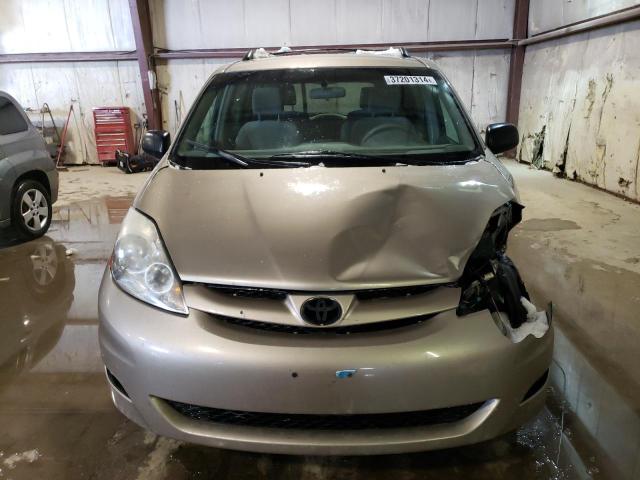 5TDZK23C27S022902 - 2007 TOYOTA SIENNA CE GOLD photo 5