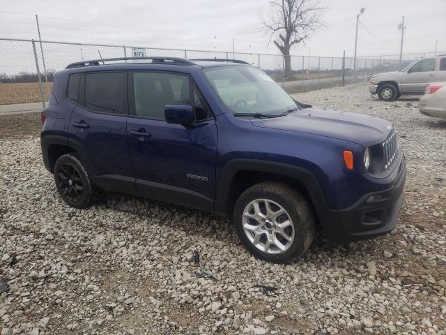 ZACCJBBB8HPG12649 - 2017 JEEP RENEGADE LATITUDE BLUE photo 4