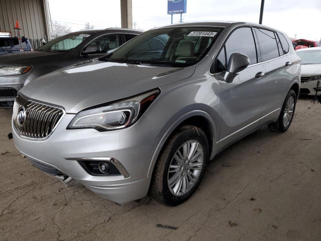 LRBFXCSA9JD023802 - 2018 BUICK ENVISION PREFERRED SILVER photo 1