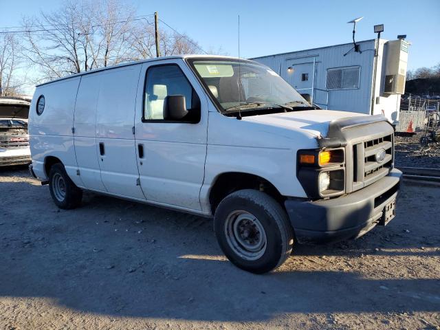 1FTNE1EW7DDB33282 - 2013 FORD ECONOLINE E150 VAN WHITE photo 4