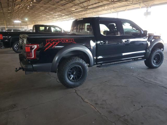 1FTFW1RGXHFB54609 - 2017 FORD F150 RAPTOR BLACK photo 3