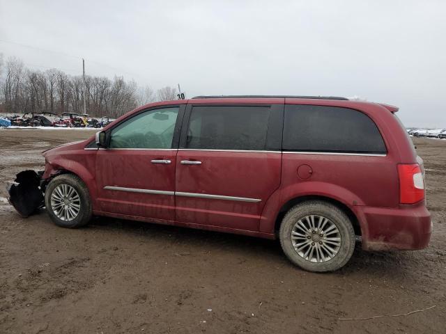 2C4RC1CG7DR691939 - 2013 CHRYSLER TOWN & COU TOURING L MAROON photo 2