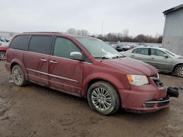 2C4RC1CG7DR691939 - 2013 CHRYSLER TOWN & COU TOURING L MAROON photo 4