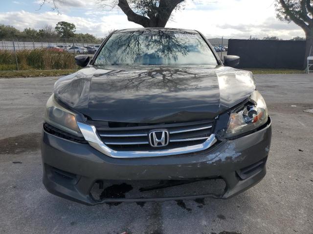 1HGCR2F3XDA163269 - 2013 HONDA ACCORD LX GRAY photo 5