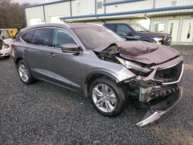 5J8YD9H32NL007081 - 2022 ACURA MDX GRAY photo 4