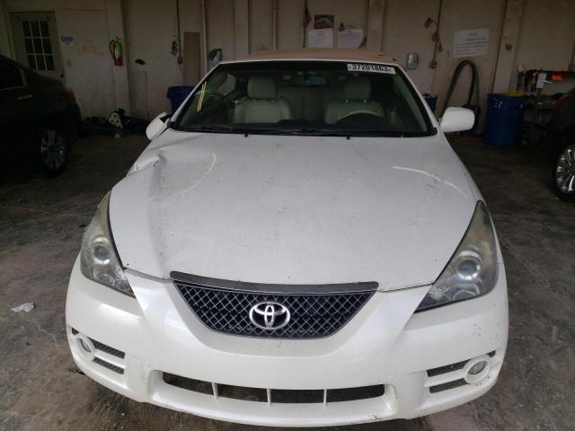 4T1FA38P98U138579 - 2008 TOYOTA CAMRY SOLA SE WHITE photo 5