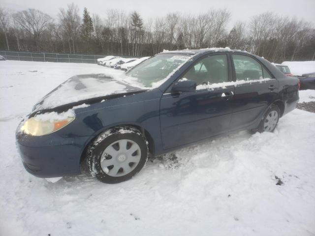 4T1BE32K54U344475 - 2004 TOYOTA CAMRY LE BLUE photo 1