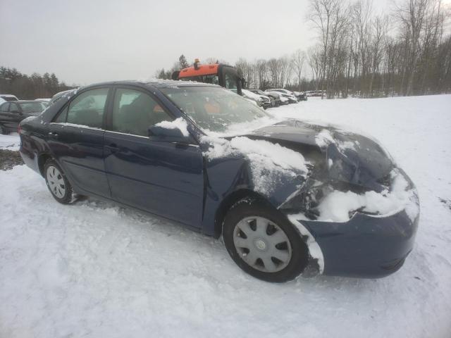 4T1BE32K54U344475 - 2004 TOYOTA CAMRY LE BLUE photo 4