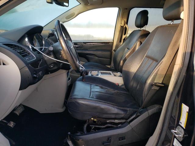 2C4RC1CG1DR621918 - 2013 CHRYSLER TOWN & COU TOURING L GRAY photo 7