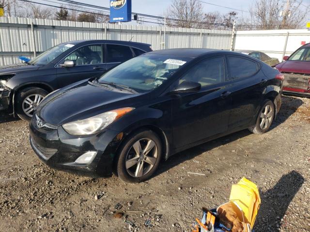 KMHDH4AE0DU005544 - 2013 HYUNDAI ELANTRA GLS BLACK photo 1