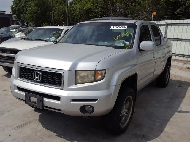 2HJYK16568H500737 - 2008 HONDA RIDGELINE RTL  photo 2