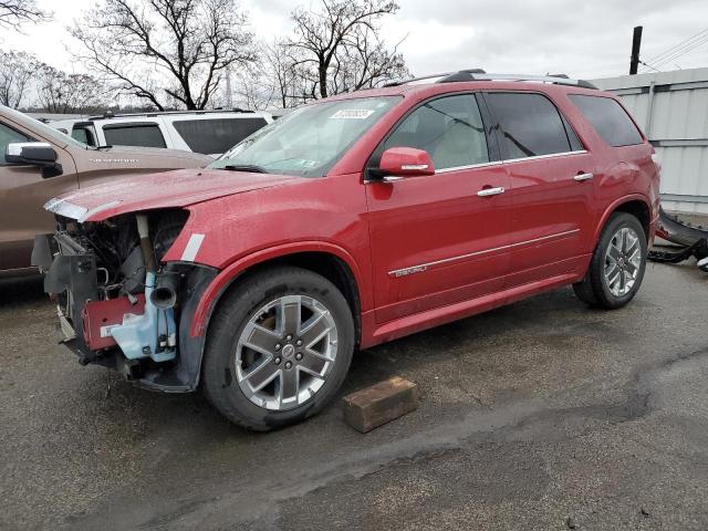 1GKKVTED7CJ417190 - 2012 GMC ACADIA DENALI MAROON photo 1