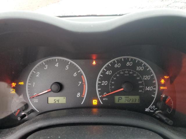 5YFBU4EE6DP212020 - 2013 TOYOTA COROLLA BASE RED photo 9