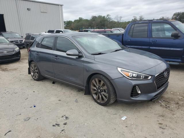 KMHH55LC3JU081850 - 2018 HYUNDAI ELANTRA GT SPORT GRAY photo 4