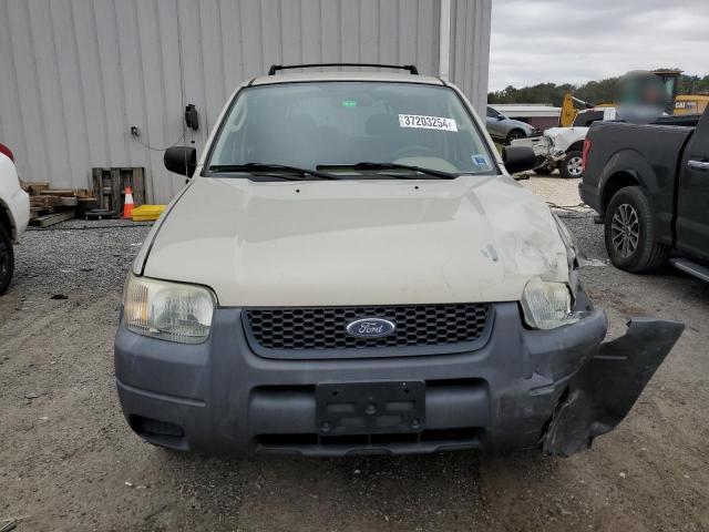 1FMYU92154KA15276 - 2004 FORD ESCAPE XLS BEIGE photo 5