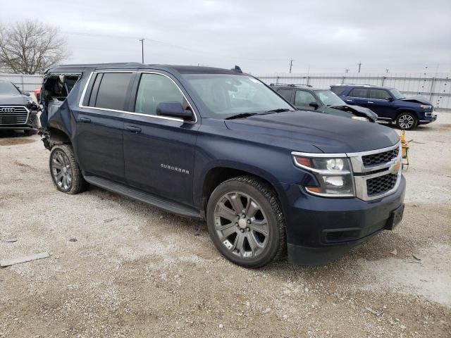 1GNSCGKC9HR320478 - 2017 CHEVROLET SUBURBAN C1500  LS BLUE photo 4