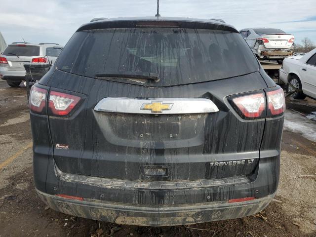 1GNKRHKD6EJ318100 - 2014 CHEVROLET TRAVERSE LT BLACK photo 6