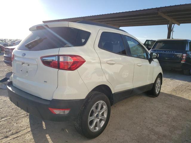 MAJ3S2GE8MC442507 - 2021 FORD ECOSPORT SE WHITE photo 3