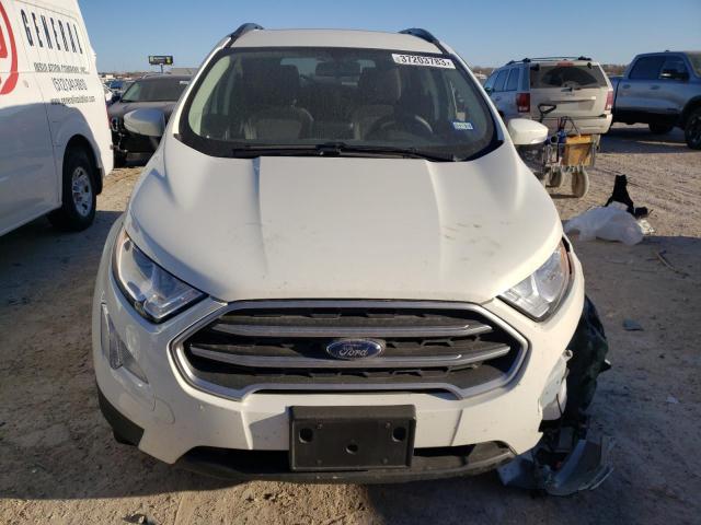 MAJ3S2GE8MC442507 - 2021 FORD ECOSPORT SE WHITE photo 5