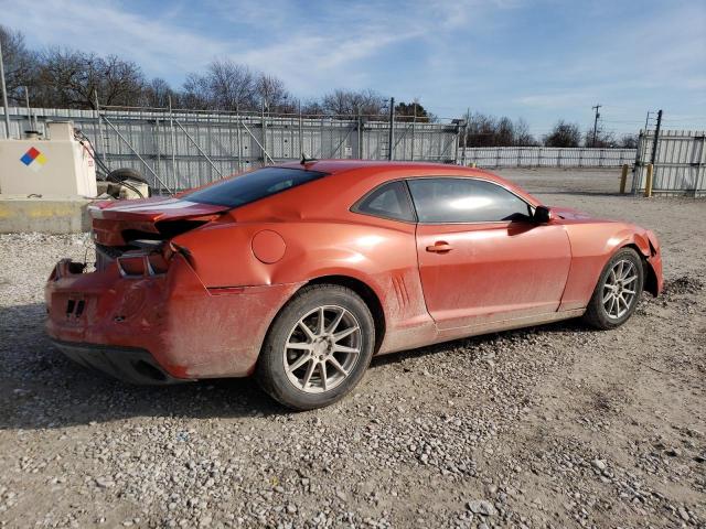 2G1FA1E36D9156564 - 2013 CHEVROLET CAMARO LS ORANGE photo 3