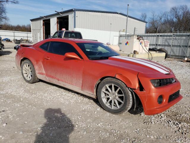 2G1FA1E36D9156564 - 2013 CHEVROLET CAMARO LS ORANGE photo 4