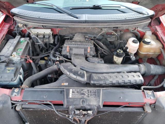 1FTPX14V88FB48606 - 2008 FORD F150 RED photo 11