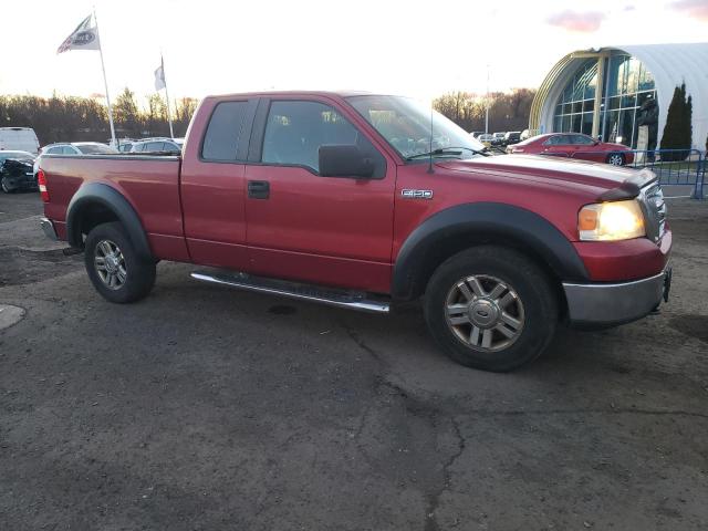 1FTPX14V88FB48606 - 2008 FORD F150 RED photo 4