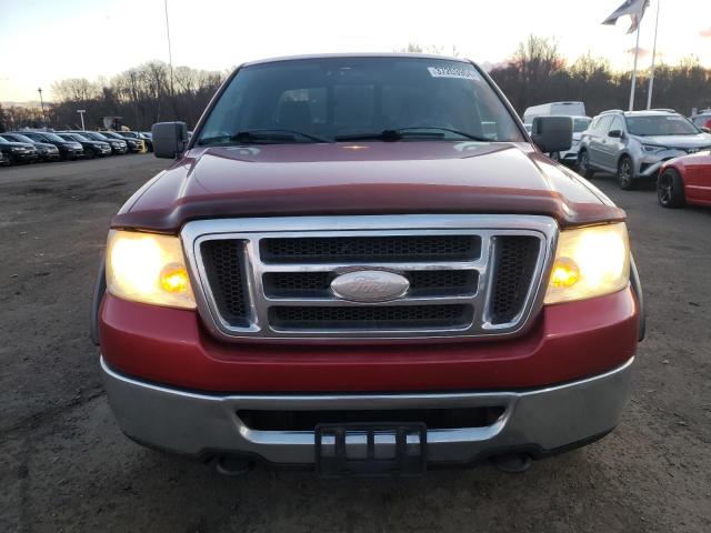 1FTPX14V88FB48606 - 2008 FORD F150 RED photo 5