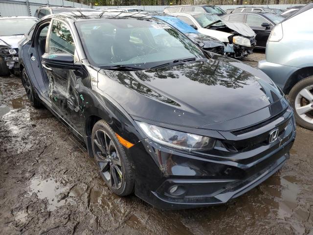 2HGFC2F83KH585327 - 2019 HONDA CIVIC SPORT 黑色 照片 4