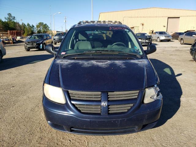 1D4GP45R55B268999 - 2005 DODGE CARAVAN SXT BLUE photo 5