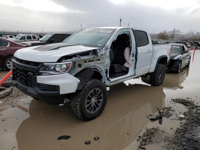 1GCGTEEN5N1269099 - 2022 CHEVROLET COLORADO ZR2 WHITE photo 1